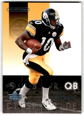 2002 Upper Deck Ovation Kordell Stewart Pittsburgh Steelers #69 - Image 1 of 2