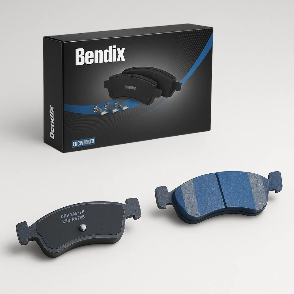 Pastillas de freno traseras BENDIX para Chrysler Lebaron 1981-1987 SBM220 Foto 1 de 2