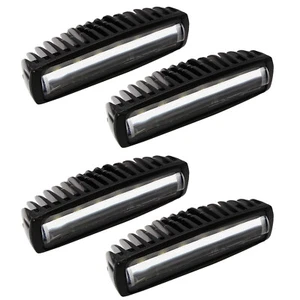 4x Aluminium LED Work Light Bar Flood Beam Reverse Lamp Offroad 4WD Truck UTE - Picture 1 of 8