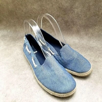 Alpargata mocasín sin cordones azul textil Nautica para mujer talla 7,5 M Foto 1 de 4