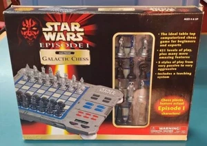 Brand New openbox 1999-Star Wars Episode 1 Electronic Galactic Chess Model 88506 - Picture 1 of 4