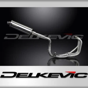HONDA CB600F HORNET 1998-02 FULL EXHAUST SYSTEM 350mm STAINLESS OVAL SILENCER - Picture 1 of 3