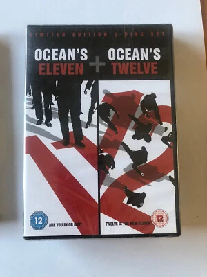 Ocean's Eleven & Ocean's Twelve, (DVD, 2005), New,  Sealed - Image 1 of 4