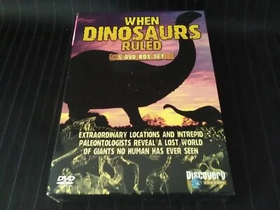 When Dinosaurs Ruled 5 DVD Box Set Discovery Channel - Image 1 of 4