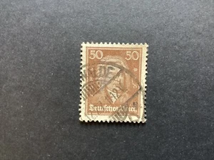 DEUTSCHLAND 1926 50pf Braun Portraits - Bach SG411 vfu (C422) - Bild 1 von 2
