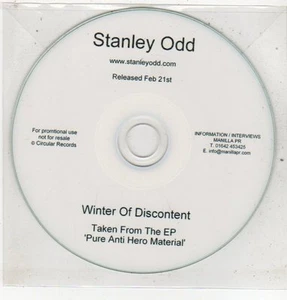 (ET615) Stanley Odd, Winter of Discontent - DJ CD - Bild 1 von 1
