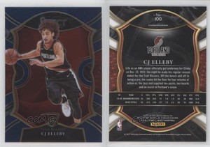 2020-21 Panini Select Concourse Retail Blue CJ Elleby #100 Rookie RC