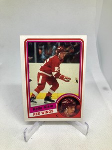 1984-85 OPC O-Pee-Chee Hockey #56 Kelly Kisio Detroit Redwings Rookie RC
