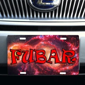 Placa de matrícula única de coche licencia divertida, etiqueta delantera de coche matrícula personalizada LP050 - Imagen 1 de 5