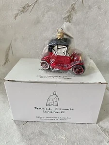 Jennifer Ellsworth Landmarks Model T Henry Ford Museum Hand Blown Ornament NWT - Picture 1 of 24