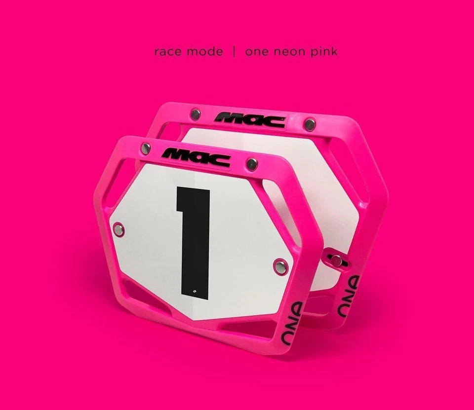 MAC ONE BMX MINI/CRUCERO MATRÍCULA - ROSA Foto 1 de 1