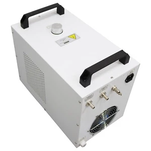 Enfriador de agua industrial de ciclo de agua refrigerado por aire 110 V 330 W para grabadora CNC/láser - Imagen 1 de 12