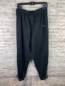 Pantaloni da allenamento vintage Nike Team nero bianco - Uomo XL - Foto 1 di 3
