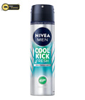 NIVEA MEN Cool Kick Fresh Deo Spray (150 Ml), Deodorant Schützt 48H Gegen Schwei