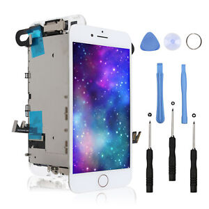 For iPhone 7 LCD Screen Digitizer Display Assembly+Home Button Replacement+Tools