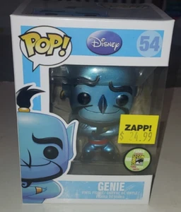 Funko Pop Disney #54 Aladdin Metallic Genie 2013 SD COMIC CON LIMITADO 480 NUEVO EN CAJA - Imagen 1 de 7