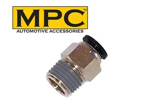Push-on Fitting 1/4" M NPT to 1/4" O.D tubing - Bild 1 von 1