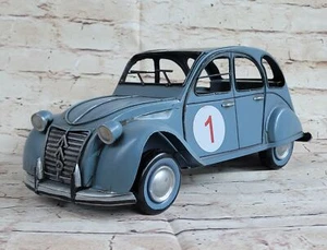 Vintage 1950 Citroen 2cvToy Diecast Model Grey Color Highly Collectible Car GIFT - Picture 1 of 6