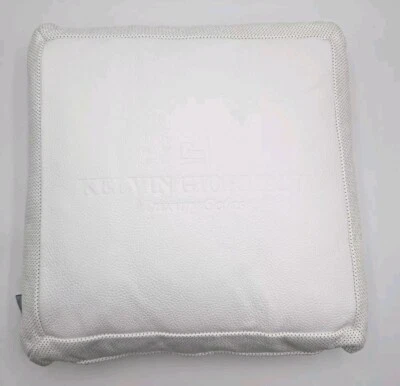 Sofás de lujo Kelvin Giormani Peretti Italia GP almohada de cuero premium blanco Foto 1 de 4