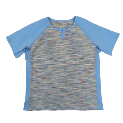 Mountain HardWear Shirt Womens Large Blue Outdoor Hiking Lightweight USA Made - Image 1 of 4