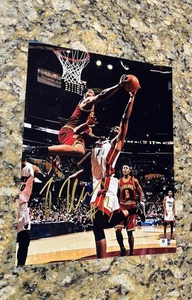 Tristan Thompson Signed Photo 11 x 14 Cavaliers COA Autograph Chris Bosh Block - Picture 1 of 8