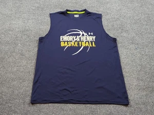 Emory Henry Wasps Shirt Herren XL blau Tank Top Basketball Under Armour Virginia  - Bild 1 von 7