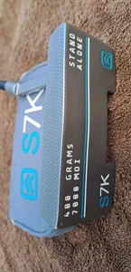 Golfschläger S7K STAND ALONE 400 GRAMM 7000 MOI Putter 35" RECHTS H Graphitschaft  - Bild 1 von 13
