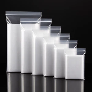 GRIP SEAL BAGS Selbstwiederverschließbar Klar Polyethylen Poly Kunststoff Reißverschluss Alle Größen - Bild 1 von 6