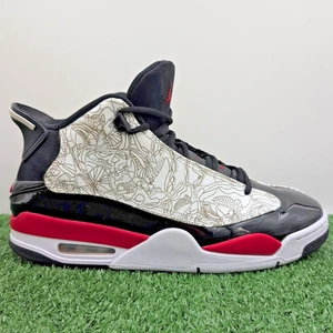 Scarpe Nike Air Jordan Dub Zero Uomo 10.5 Bianco Retro High Basket Scarpe da Ginnastica - Foto 1 di 9