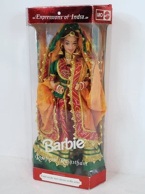ROOPVATI RAJASTHAN EXPRESSIONS OF INDIA BARBIE DOLL FOREIGN MARKET LEO MATTEL  - Image 1 of 4