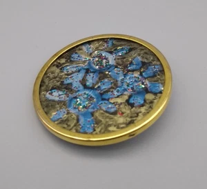 UHLIG Brosche Messing handgefertigt Vintage Germany - Picture 1 of 5