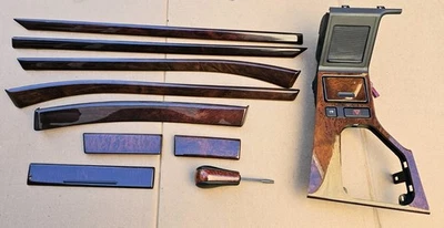 BMW E39 530i 525i 2000 2003 Vavona juego de tablero interior de madera/35 k millas Foto 1 de 4