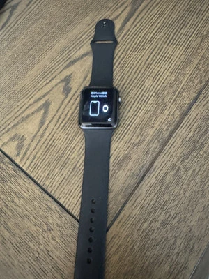 Apple Watch Series 3 GPS 42mm Space Gray Aluminum with Black Band - Image 1 of 2