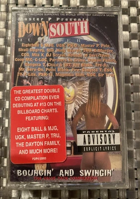 MASTER P DOWN SOUTH HUSTLERS-RARE OOP-NEW SEALED-1995-NO LIMIT RECORDS - Image 1 of 4