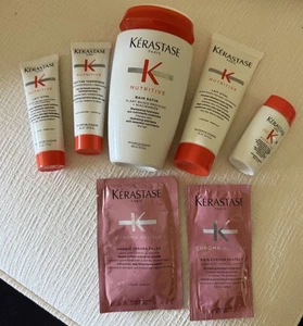 Kerastase Nutritive Bain Satin, Lait Vital Shampoo,Conditioner Nectar Thermique - Picture 1 of 3