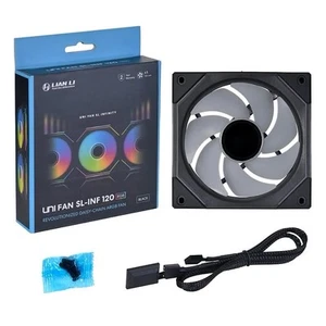 Lian Li SL120 UNI Fan Infinity 120mm Fan, Black - Picture 1 of 4