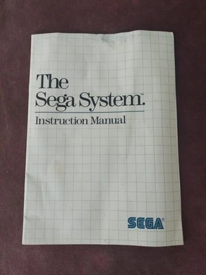 Sega system Instruction Manual - Image 1 of 4