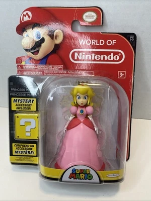 World of Nintendo PRINCESS PEACH Figure - Super Mario Series 1-3 - Image 1 of 2