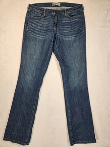 Levi's Signature Jeans Womens Size 16L Modern Straight Stretch Blue (Fit 35x32) - Picture 1 of 12