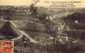 Vue très générale de SAINT BRIEUC et de la vallée du Gouët - Picture 1 of 1