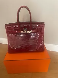 Hermes Crocodile birkin bag 35 - Bild 1 von 4