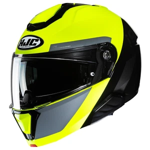 Casco de motocicleta HJC I91 - amarillo Bina - Imagen 1 de 7