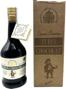 Turin Chocolat Liquore In Scatola Distilleria Erboristica Alpina Di Susa 70cl16% - Foto 1 di 6
