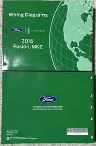 2016 Ford Fusion Lincoln MKZ wiring diagrams - Picture 1 of 1