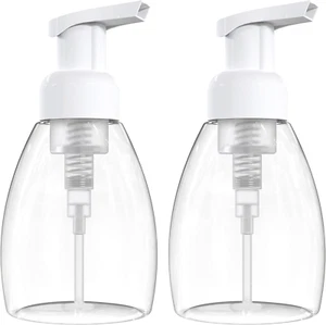 Foaming Soap Dispenser Pump Bottles, BPA Free Empty Refillable Plastic Container - Picture 1 of 6