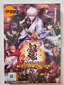 Anime DVD Gintama The Movie 1 2 3 + OVA + Special ENG SUB All Region FREE SHIP - Picture 1 of 4