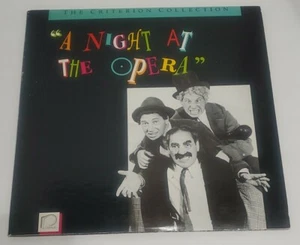 A NIGHT AT THE OPERA The Criterion Collection 2-Laserdisc LD - Picture 1 of 9