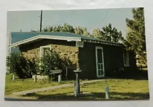 The Sod House In Kinsley, Kansas. Postcard (A2) - Picture 1 of 2