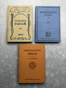 Työmies LOT Köyhälistön Nuija IV 1910 VI 1912 & LUOKKATAISTELUT AMERIKASSA 1908 - Imagen 1 de 24