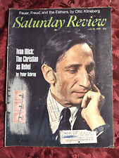 Saturday Review 19 juillet 1969 IVAN ILLICH CHRISTIAN as REBEL PETER SCHRAG